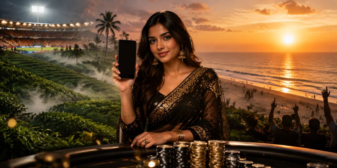 কক্সবাজারে চা বাগানের পরিবেশে 316 মোবাইল ক্যাসিনো ব্যবহারের দৃশ্য